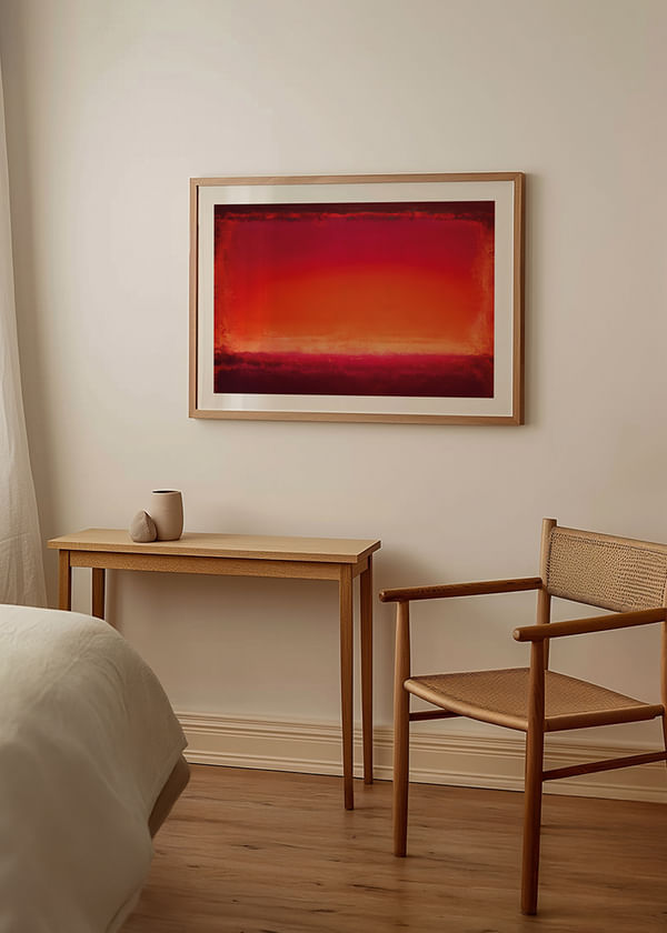 Poster Crimson Glow crossfade