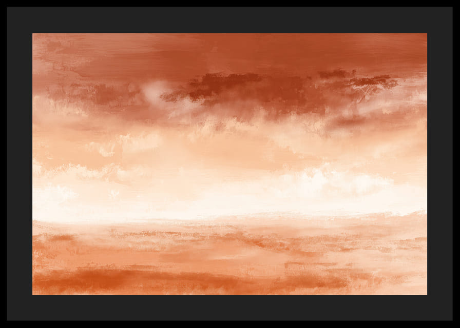 A fascinating sky in fiery colors creates drama and depth-12