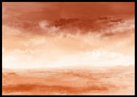 Un ciel fascinant aux couleurs flamboyantes crée une impression de drame et de profondeur.-2