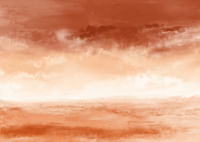 Un ciel fascinant aux couleurs flamboyantes crée une impression de drame et de profondeur.-3