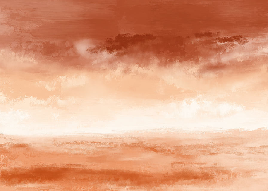 Un ciel fascinant aux couleurs flamboyantes crée une impression de drame et de profondeur.-12