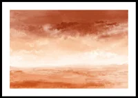 A fascinating sky in fiery colors creates drama and depth-0