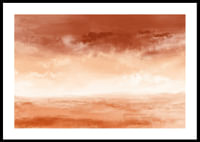 Un ciel fascinant aux couleurs flamboyantes crée une impression de drame et de profondeur.-0