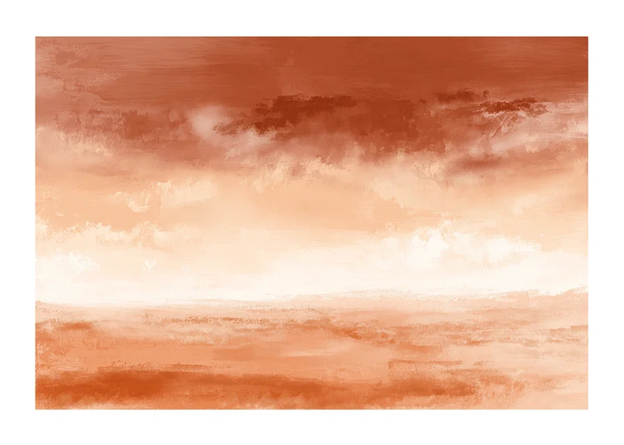 A fascinating sky in fiery colors creates drama and depth-12