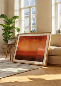 Un horizon rougeoyant répand chaleur et tranquillité.-4