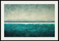 En lugnande horisont av blå och gröna toner-2