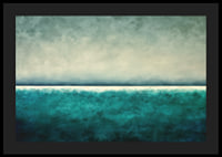 A calming horizon of blue and green tones-4