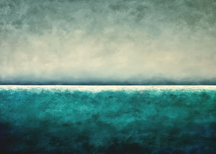 Un horizon apaisant aux tons bleus et verts-12