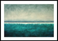 Un horizon apaisant aux tons bleus et verts-0