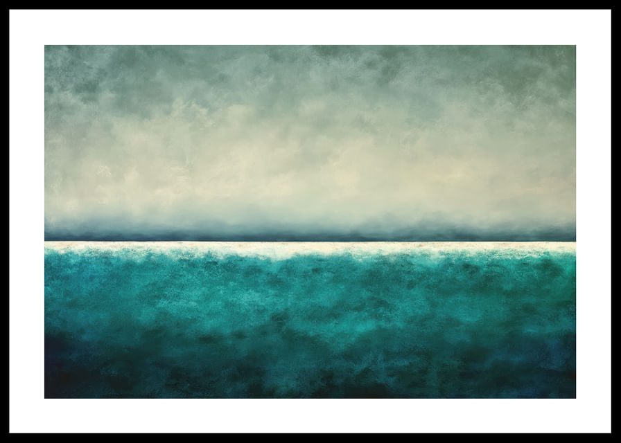 Un horizon apaisant aux tons bleus et verts-12