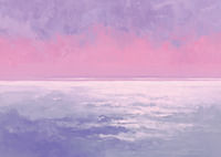 Des teintes pastel douces sur un horizon tranquille-3