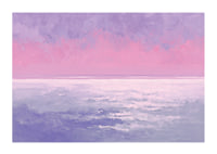 Soft pastel shades over a tranquil horizon-1