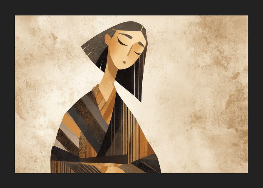 An elegant depiction of calm and harmony-12