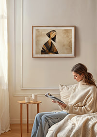 En elegant avbildning av lugn och harmoni-8