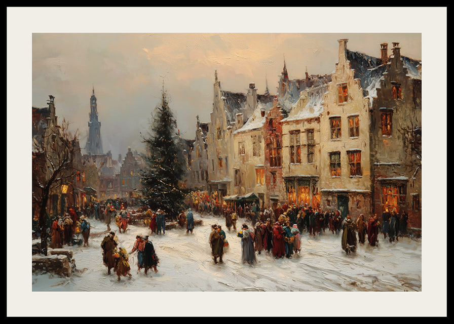 A Christmas market filled with warm community and sparkling snowflakes-12