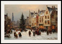 A Christmas market filled with warm community and sparkling snowflakes-2