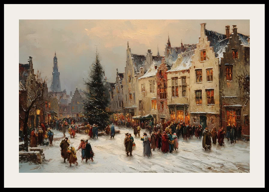 A Christmas market filled with warm community and sparkling snowflakes-12