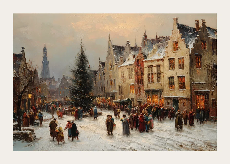 A Christmas market filled with warm community and sparkling snowflakes-12