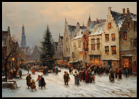 A Christmas market filled with warm community and sparkling snowflakes-6