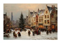A Christmas market filled with warm community and sparkling snowflakes-1