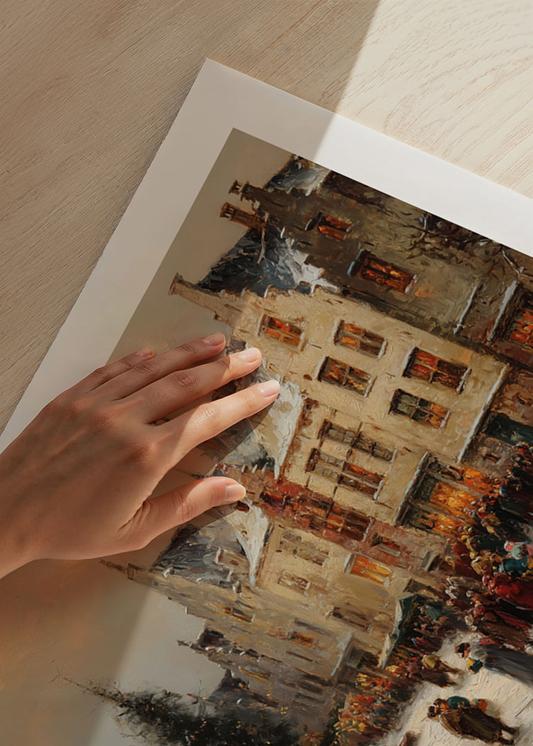 Jarmark bożonarodzeniowy pełen serdecznej społeczności i błyszczących płatków śniegu-12