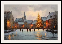 A magical winter evening with ice skating and Christmas lights-2