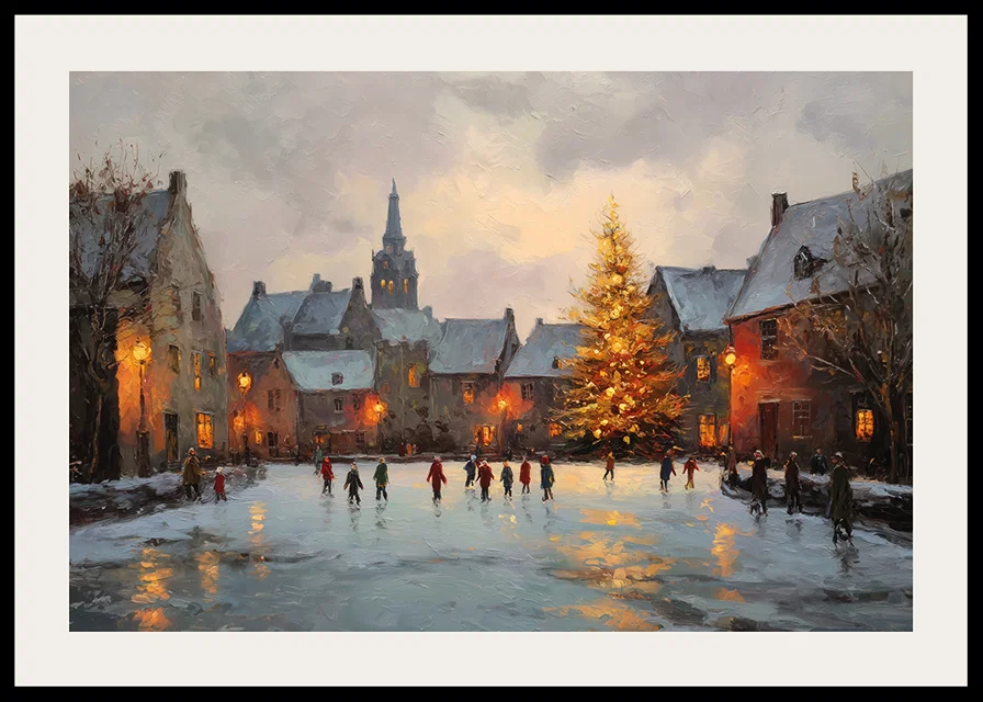 A magical winter evening with ice skating and Christmas lights-12