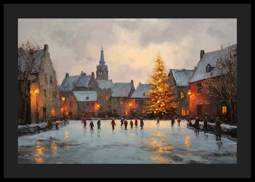 Une soirée d'hiver magique avec patinage sur glace et illuminations de Noël-12