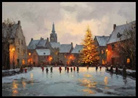 A magical winter evening with ice skating and Christmas lights-6