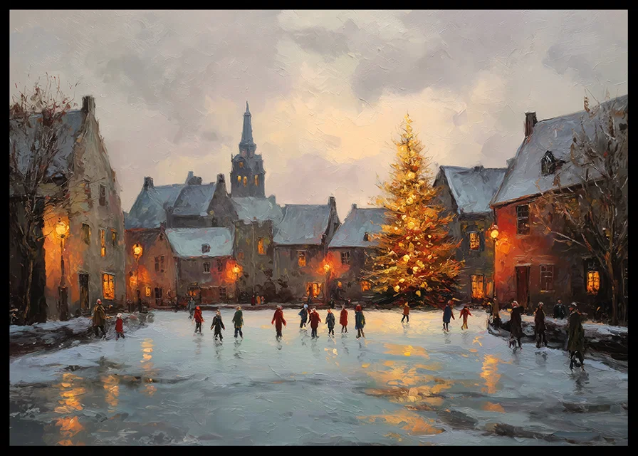 A magical winter evening with ice skating and Christmas lights-12