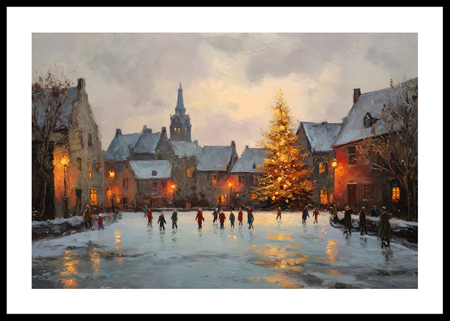 Une soirée d'hiver magique avec patinage sur glace et illuminations de Noël-12