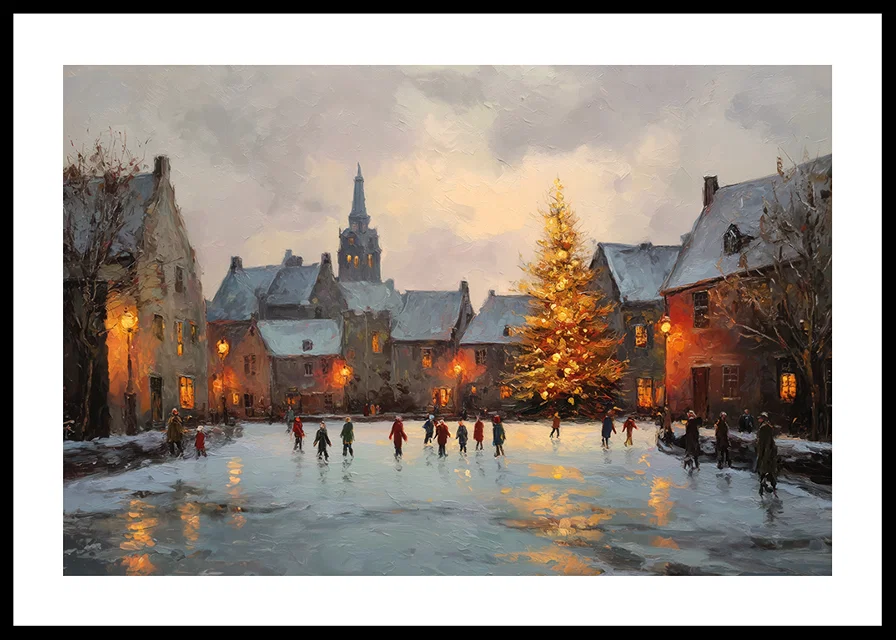 A magical winter evening with ice skating and Christmas lights-12