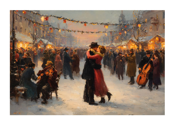 Poster Dancing In Snowlight