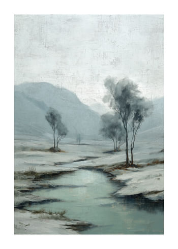 Affiche Mystical Winter Stream