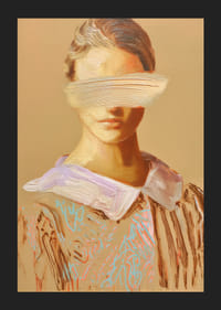 En fängslande bild med dämpade toner och mystisk elegans-5