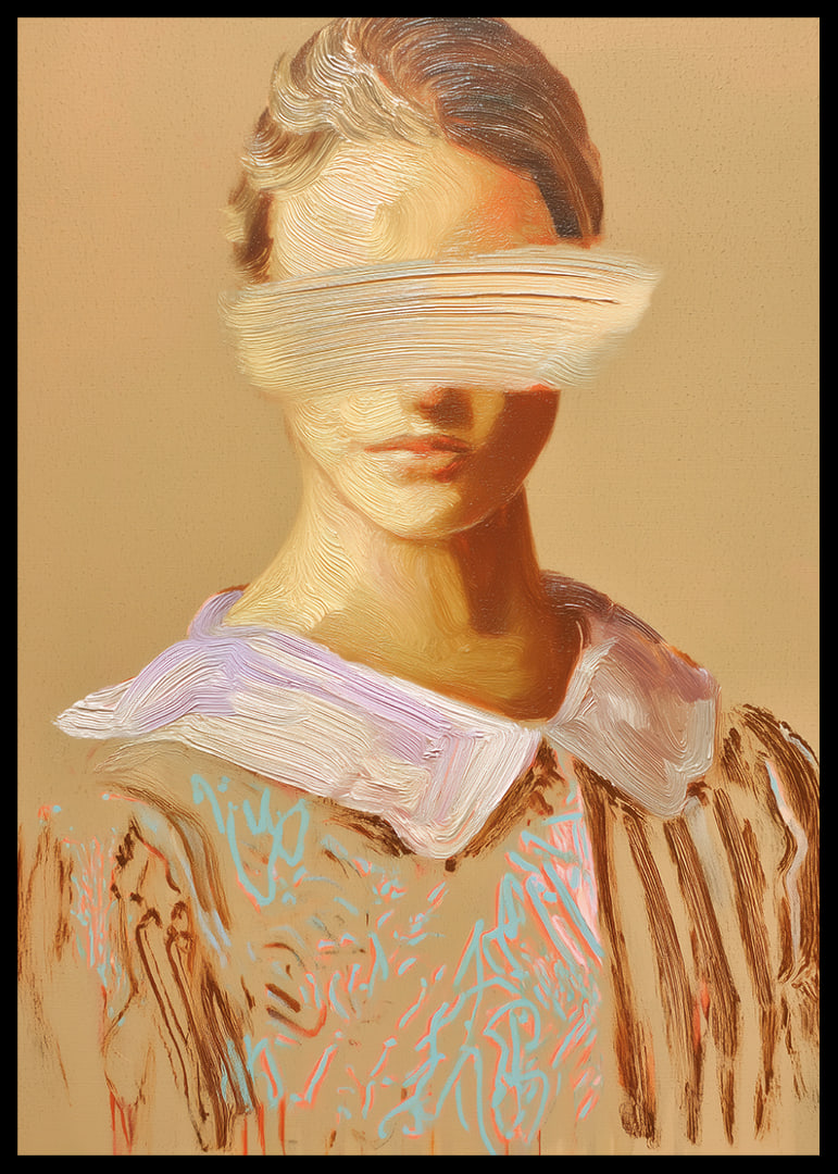 A captivating image with muted tones and mysterious elegance-12