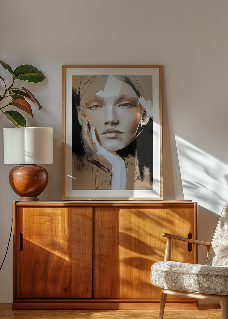 A harmonious blend of modern art and subtle beauty-12