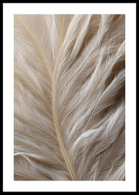 Plumas suaves se deslizan en una composición de ensueño-0