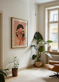 Värviline lillede plahvatus katab nägu-8