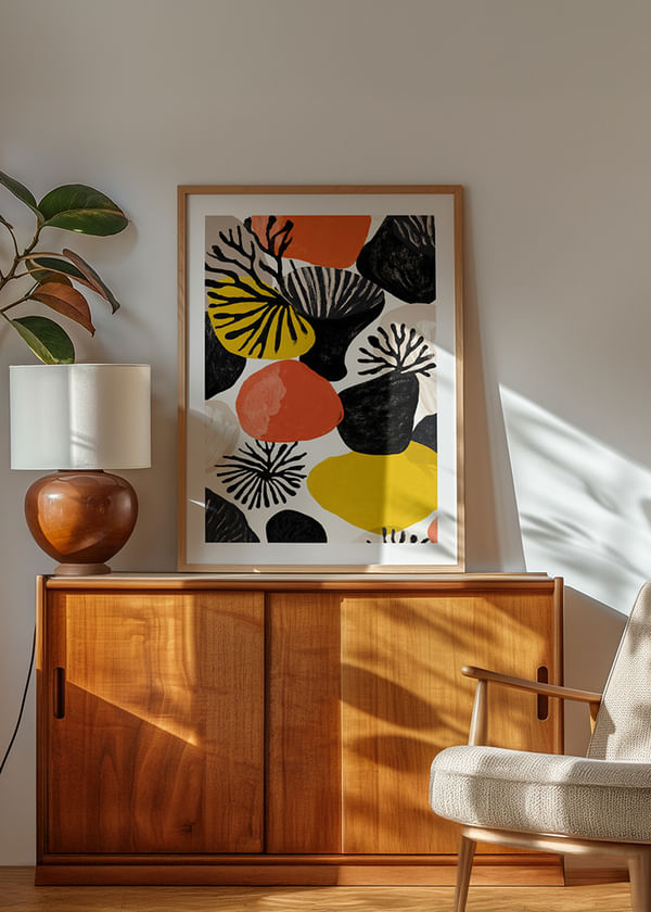 Poster Colorful Flora crossfade