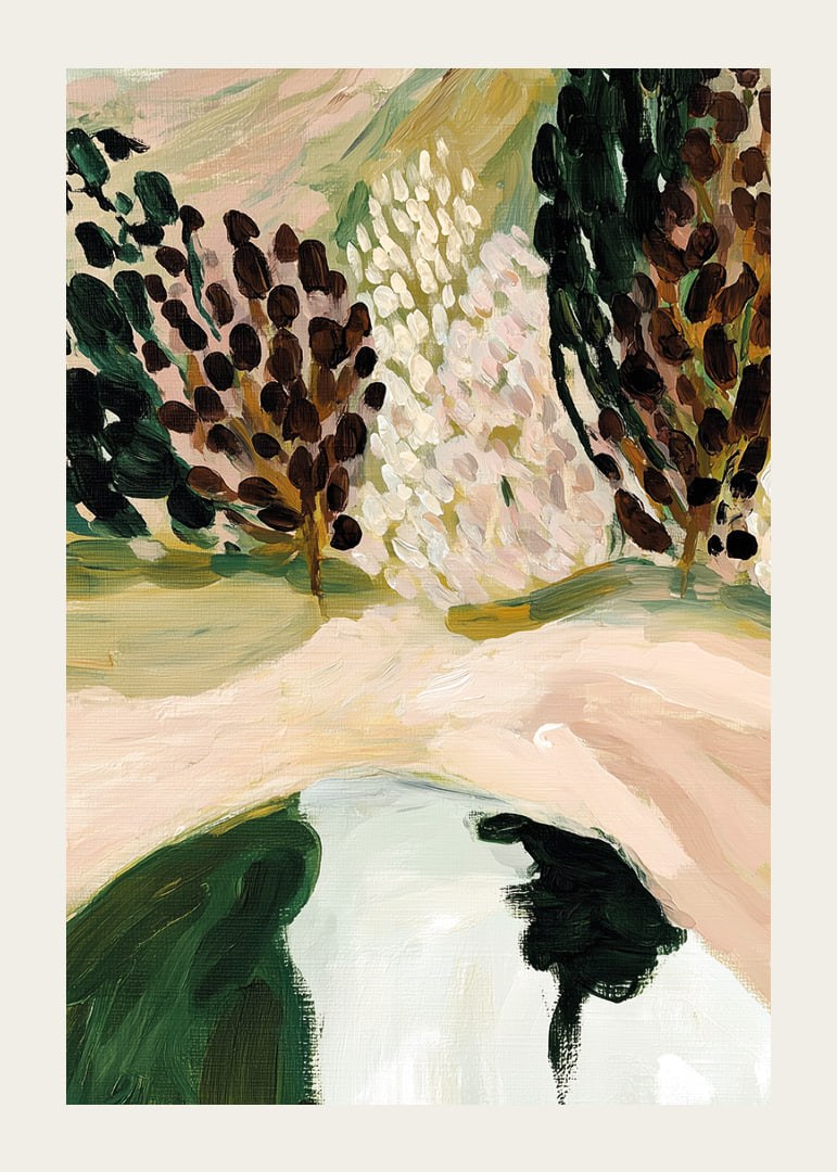 Soft natural palette creates a harmonious and peaceful landscape-12