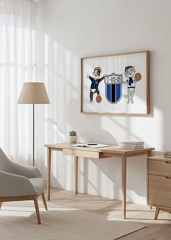 Poster Pelle Svanslös Sirius Fotboll crossfade