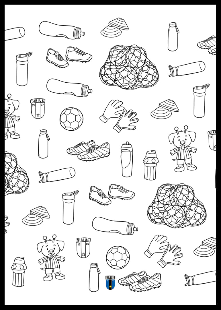 Ritbok Sirius Fotboll No1-12