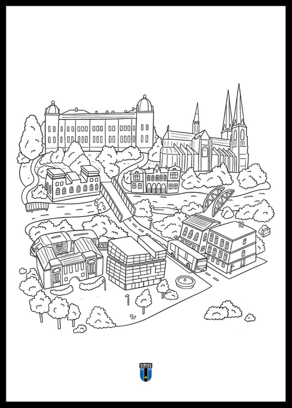 Poster Ritbok Sirius Fotboll No2