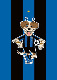 Spurt Illustration Blå/Svart-3