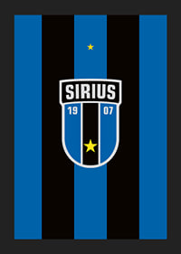 Logo Sirius Fotboll Svart/Blå-5