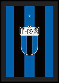 Historisk Logo Sirius Fotboll Svart/Blå-4
