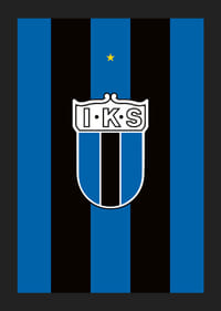 Historisk Logo Sirius Fotboll Svart/Blå-5