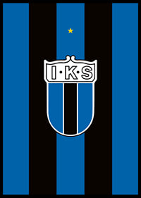 Historisk Logo Sirius Fotboll Svart/Blå-6