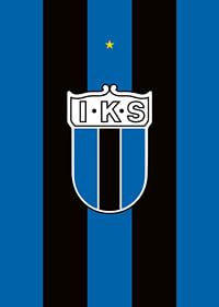 Historisk Logo Sirius Fotboll Svart/Blå-7